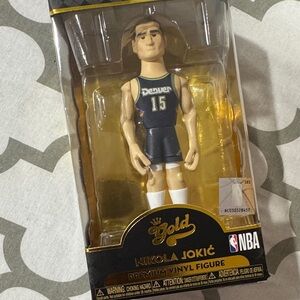 NBA Nikola Jokić Figure - Black and Gold